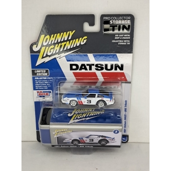 Johnny Lightning 1:64 Datsun 280ZX BRE 1981 blue white
